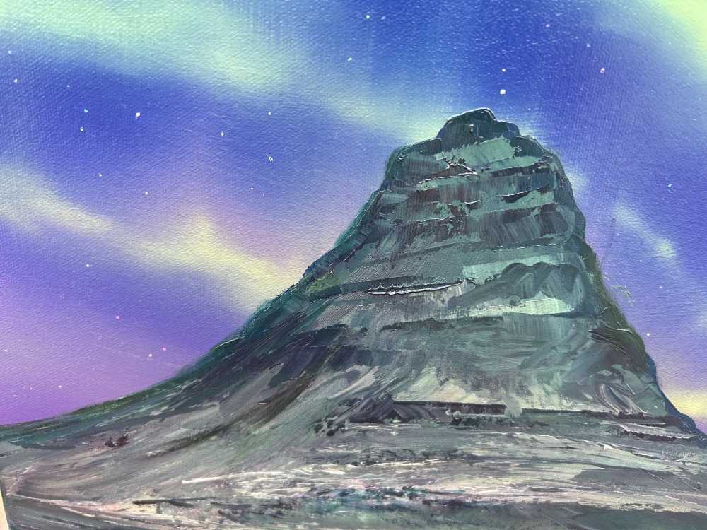 Kirkjufell Aurora