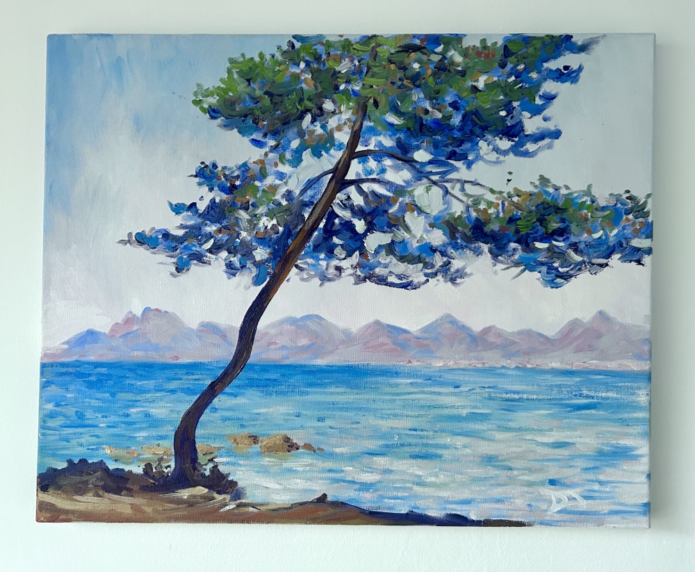 'Antibes' - Monet reproduction