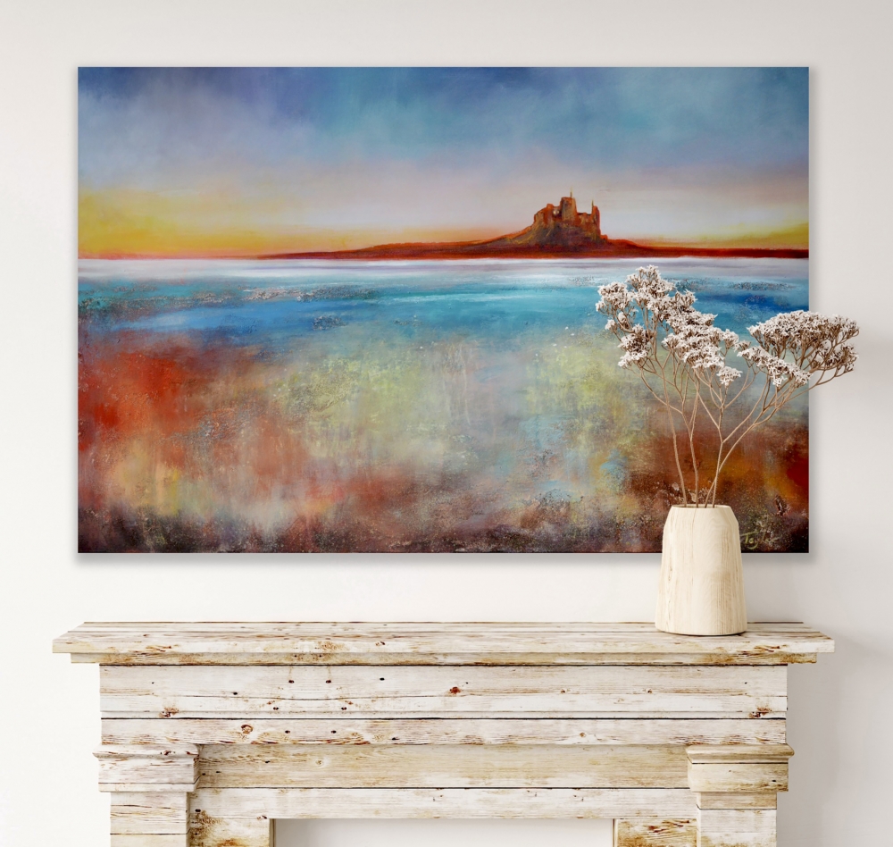 Colour Glow - Bamburgh Castle, Northumberland