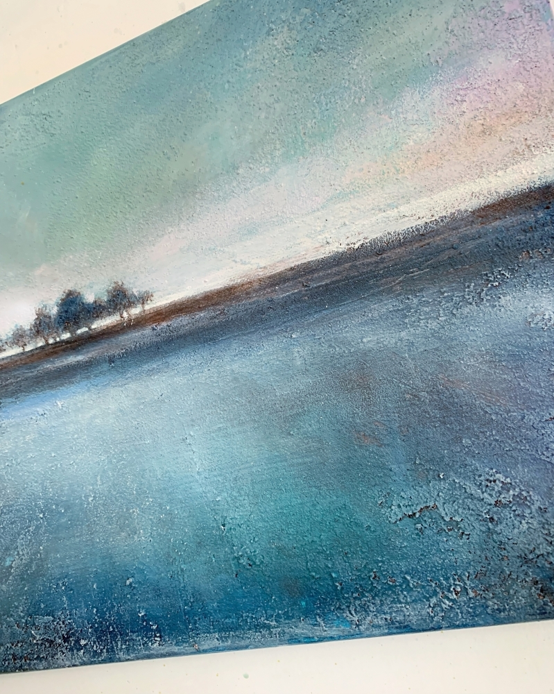 Northumberland Night - Teal/Blue