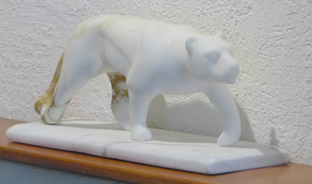 Carrara Marble Wild Animal - Leopard 2