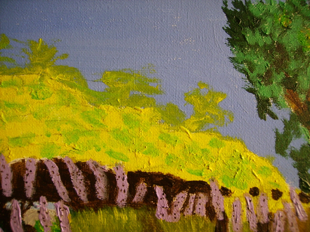 A Sunny day at Ruthin Castle.