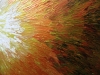 Starburst - colorful abstract aerial painting