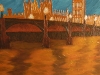 Big Ben at 10:30 PM - London cityscape painting