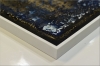 Cascade- Blue abstract art on canvas