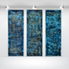 Blue Fantasies - Large Artwork on Canvas