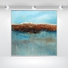 Instinctual Beauty - abstract landscape in frame