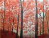 Memories of Summers Past - autumn forest landscape; home, office décor