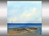 Stille - Abstract seascape ready to hang