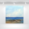 Stille - Abstract seascape ready to hang