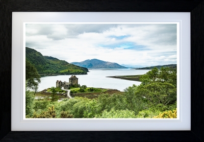 'Eilean Donan Castle' - Elevated view -  Scotland