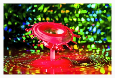 'Magic Merrygoround' - Abstract Liquid Art Collection - PRINT ONLY