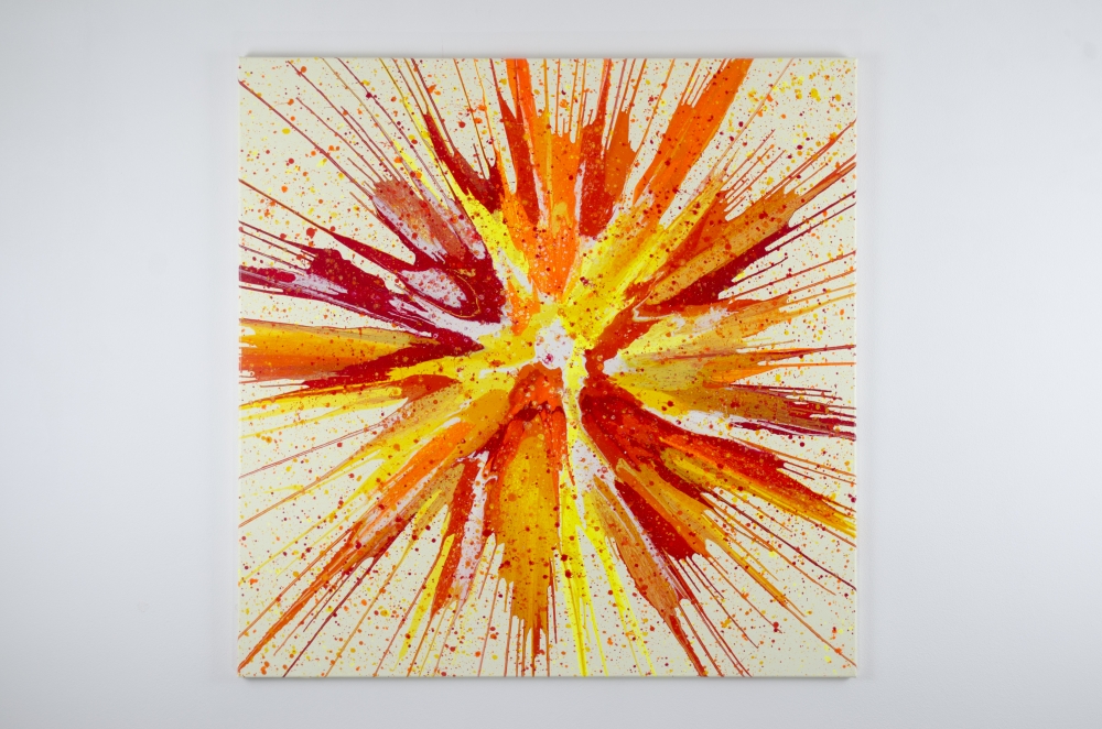 ORANGE&RED&YELLOW 100X100CM 40\"X40\"