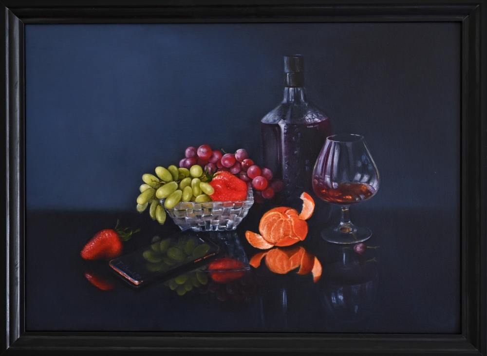 STILL LIFE IN A FRAME