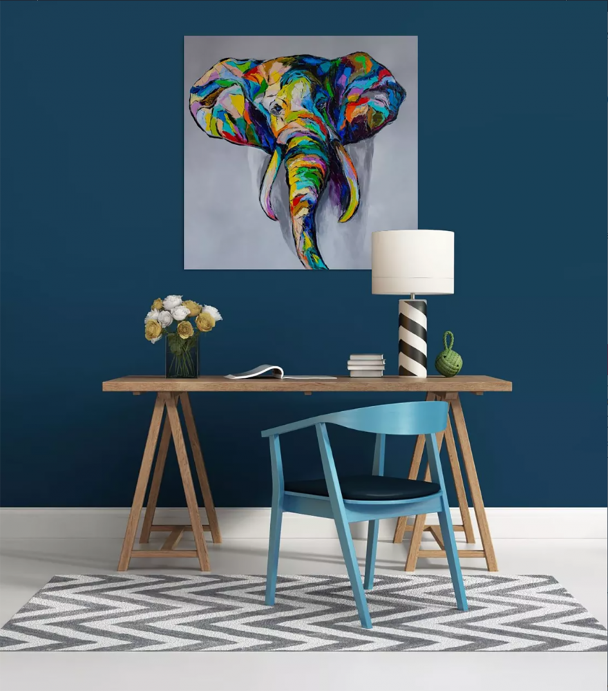 Colorful elephant