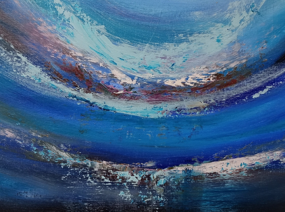 Through the Waves 40 x 30cm