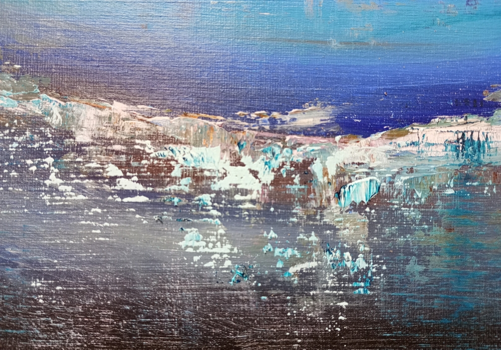 Through the Waves 40 x 30cm