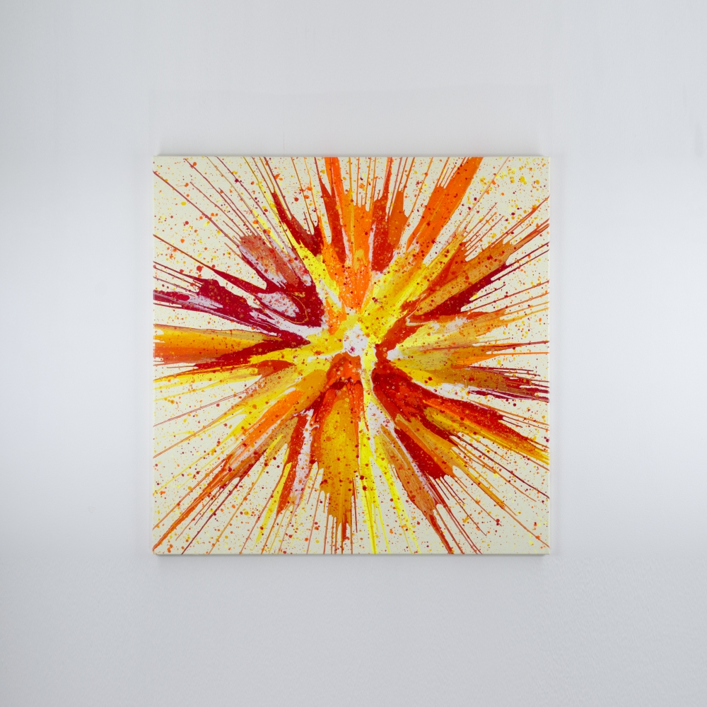 ORANGE&RED&YELLOW 100X100CM 40\"X40\"