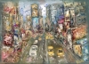 New York original oil painting on canvas