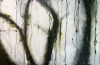 XL Charcoal olive abstract 150cm x 100cm