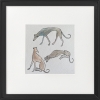 Group of Greyhounds framed