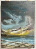 Sunlight, Sail, and Stars: Captivating Atmospheric Oil Painting