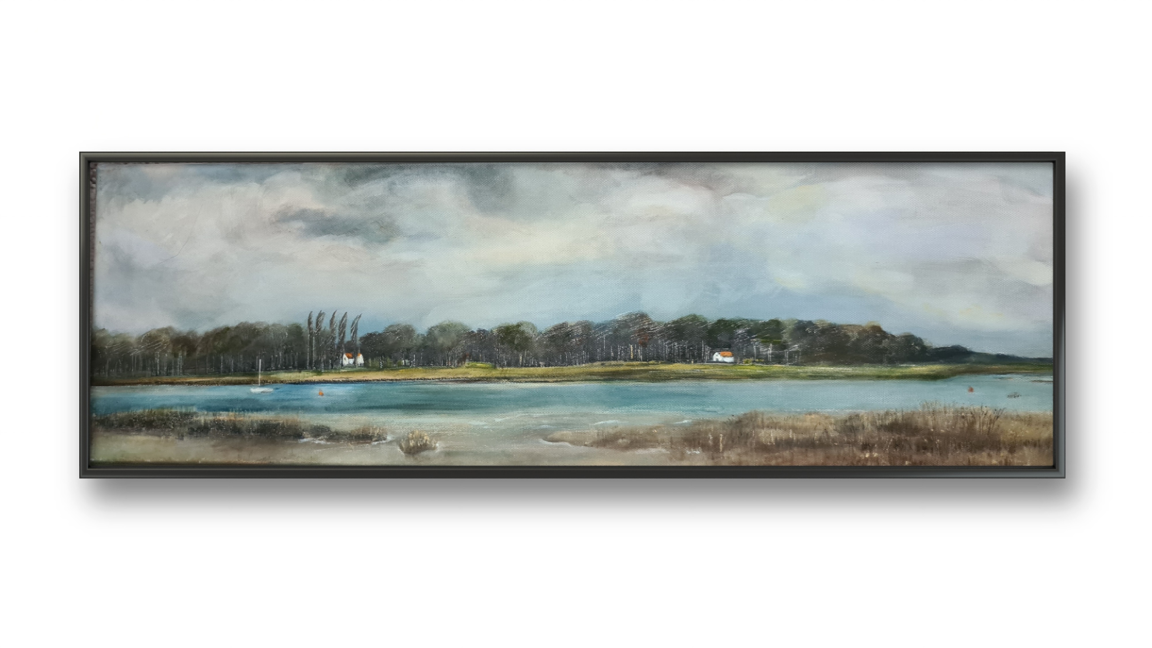 View to Sutton Hoo across the Deben