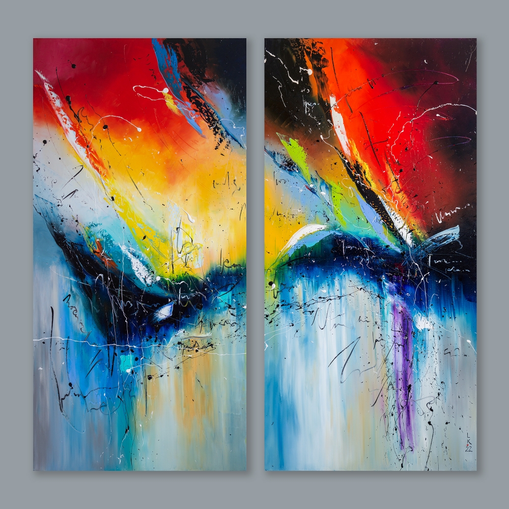 FIRE AND ICE (DIPTYCH)