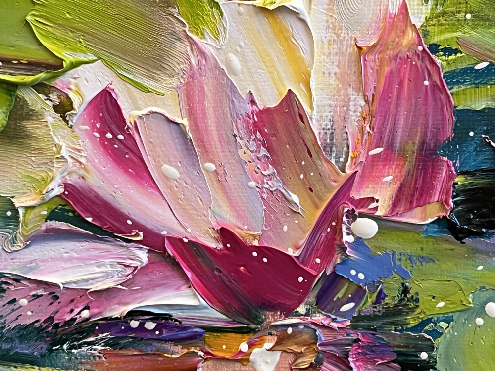 Blooming Water Lilies