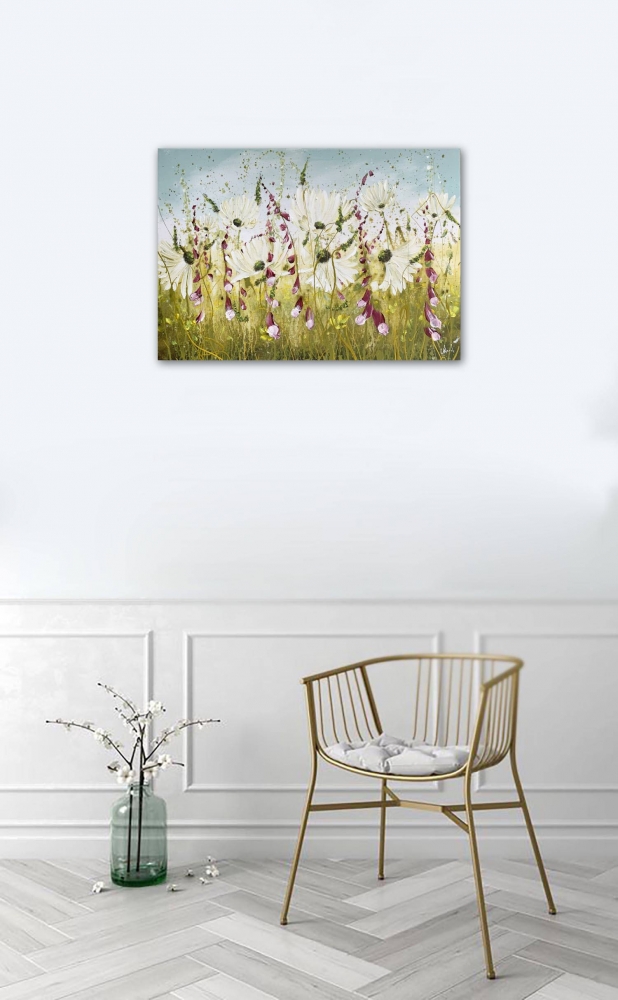 Calm and Peaceful Floral I