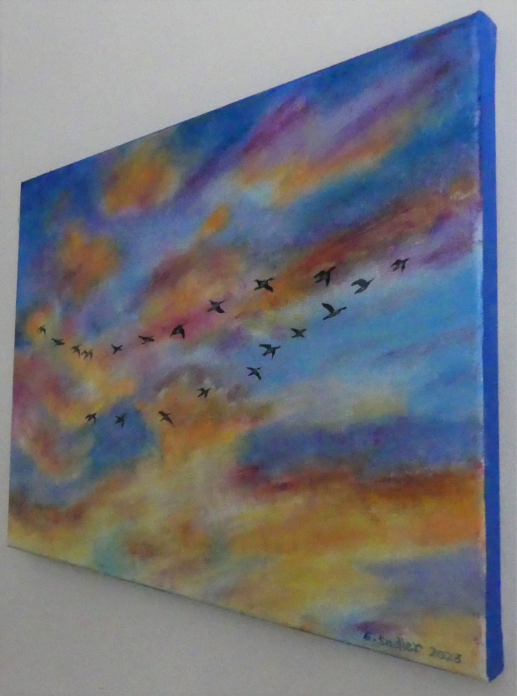 'Fly High' Wild Geese