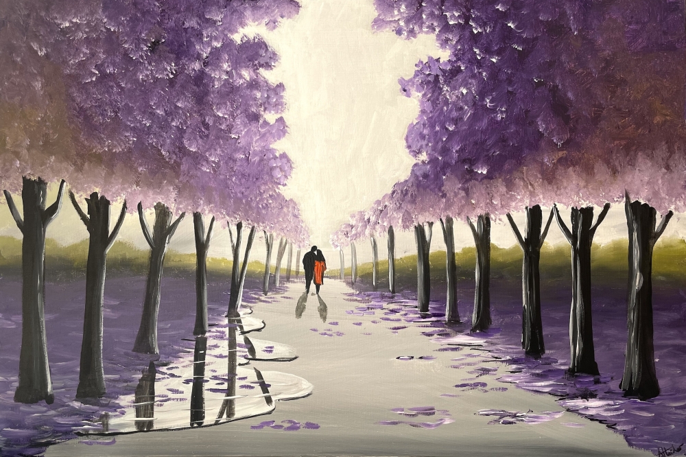 Walk Through The Purple Trees