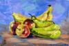 Still Life with Bananas, Apples, and Pears