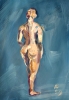 Female Nude Model Painting