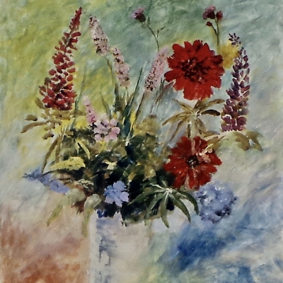 The white Vase