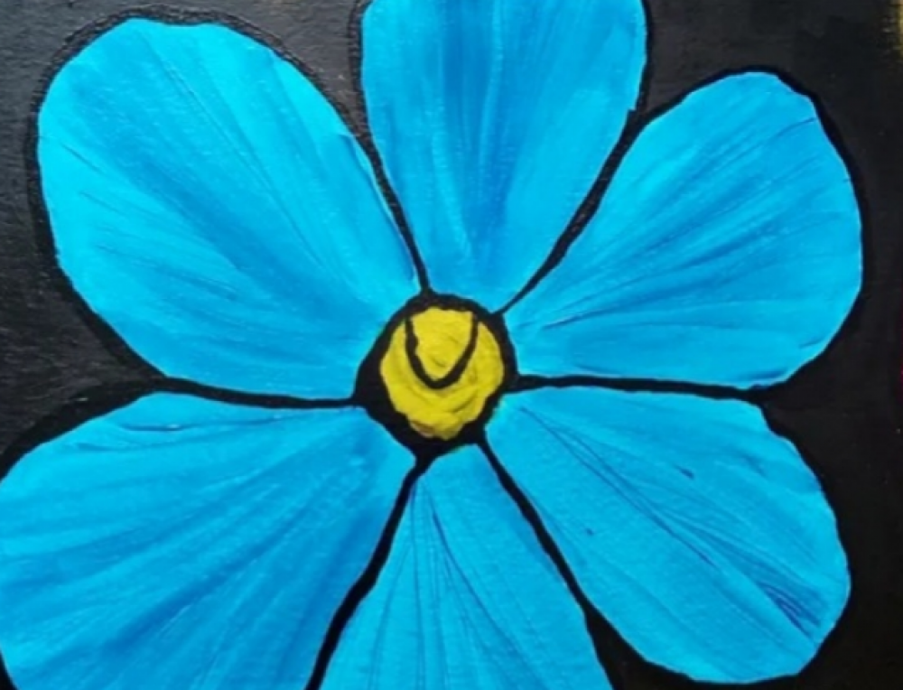 Of Course I Can Paint Flowers