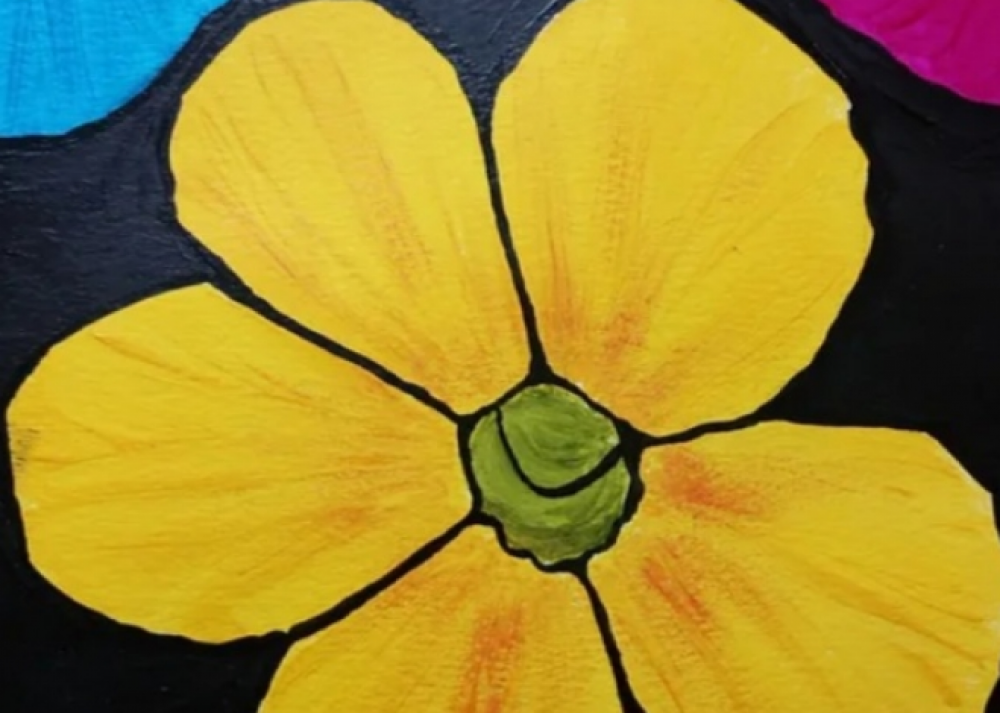 Of Course I Can Paint Flowers