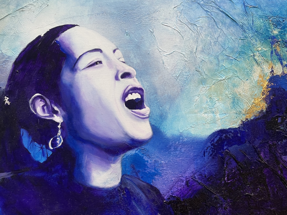 Billie Holiday Lady sing the blues