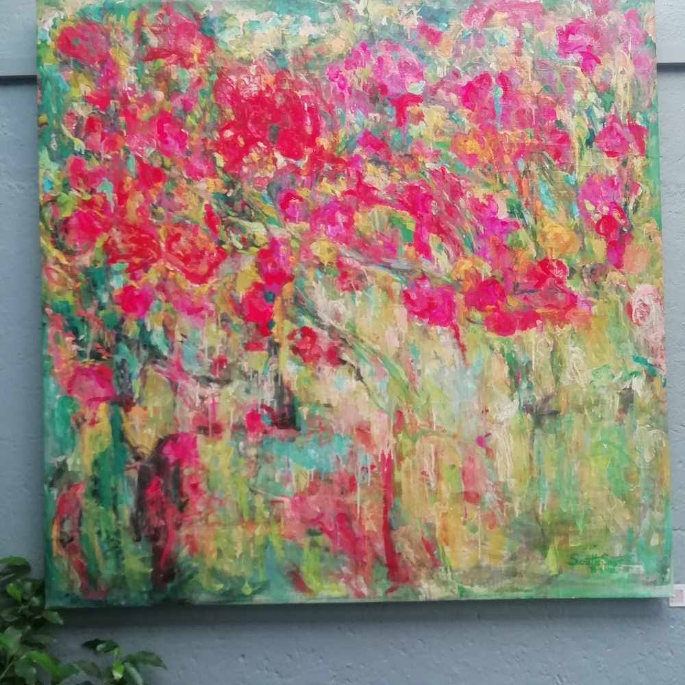 Bougainvillea 145cm x 145cm x 3.8cm