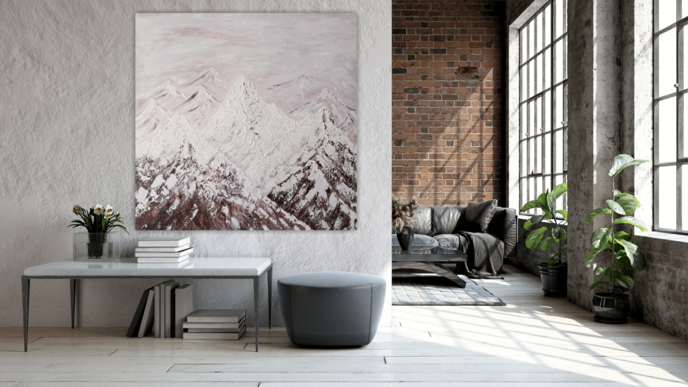 Modern Snow Mountains 