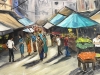 Vibrant Market Scene