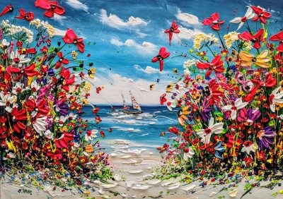 Ocean breeze and garden 