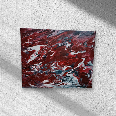 Rosso Levanto Acrylic Painting