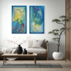 Fluid Abstract paintings A1068