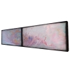 Fluid Abstract paintings A1166 - long diptych