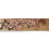 Japanese sakura J341 - gold long diptych