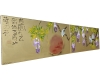 Long gold paintings \"Japanese wisteria J353\" - diptych