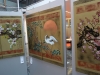 Japanese crane J346 - gold diptych