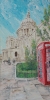 St Paul's Cathedral painting - London S042