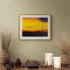 \"Stillness\" a scenery painting of sunset